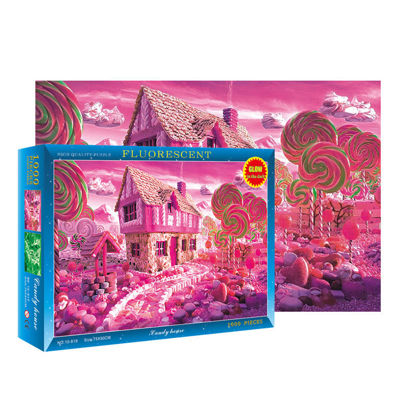 Gran oferta, rompecabezas de papel personalizado de 300 piezas, rompecabezas personalizado para niños y adultos