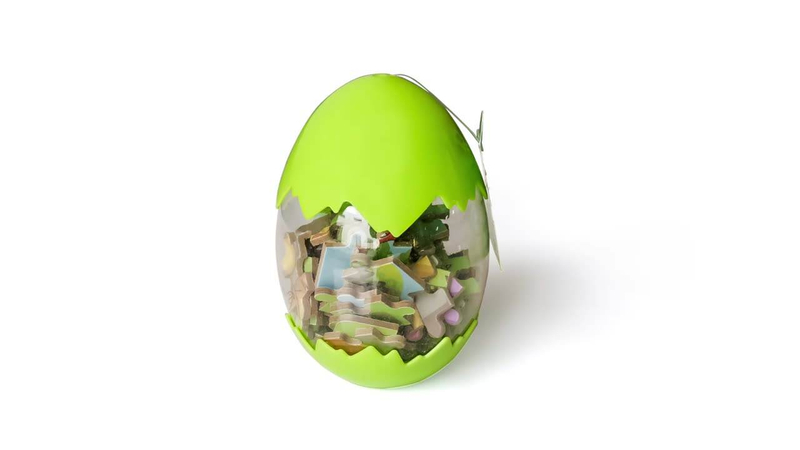 Rompecabezas para niños Caja de embalaje de huevos de dinosaurio Rompecabezas de 60 piezas para bebé