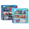 Juego inteligente Rompecabezas Juguetes educativos Caja de colores Rompecabezas de plástico
