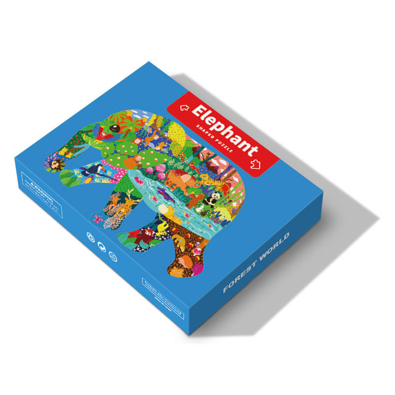 Venta al por mayor de juegos para niños papel personalizado personalizado 50 80 100 150 180 200 piezas rompecabezas