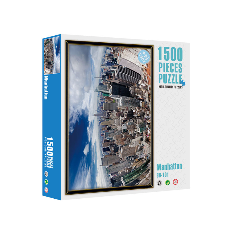 El mejor precio de fábrica, rompecabezas personalizado, 1500 piezas, juguetes grandes, rompecabezas grandes para adolescentes