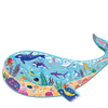 Toi Baby Early Education Intelectual Toys pcs Ballena Papel Cartón Niños Rompecabezas para niños