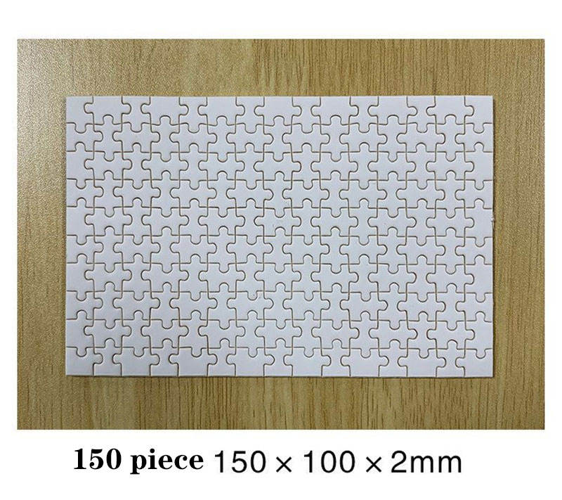 Rompecabezas de transferencia de calor Sublimación de madera Sublimación Rompecabezas en blanco Imprimible