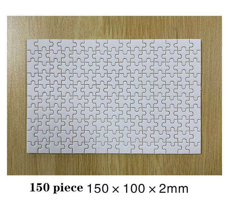 Rompecabezas de transferencia de calor Sublimación de madera Sublimación Rompecabezas en blanco Imprimible