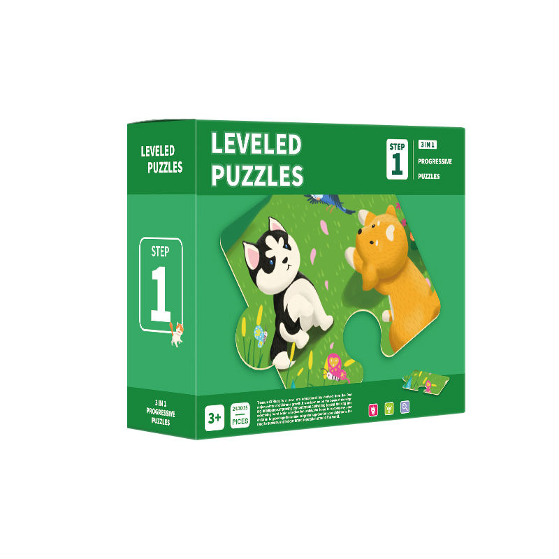Proveedor de china papel animal 35 63 96 132 195 300 piezas rompecabezas juguetes rompecabezas para niños