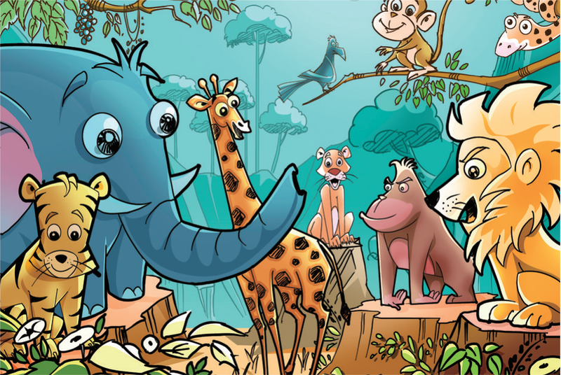Rompecabezas para niños diseño personalizado animal 300 piezas rompecabezas de madera para niños