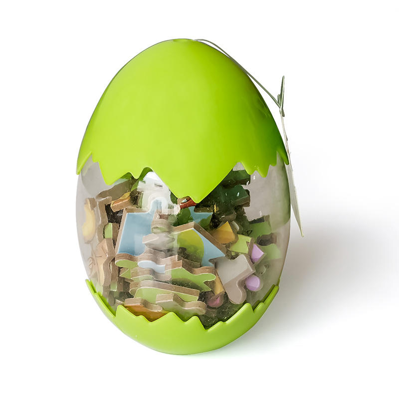 Rompecabezas para niños Caja de embalaje de huevos de dinosaurio Rompecabezas de 60 piezas para bebé