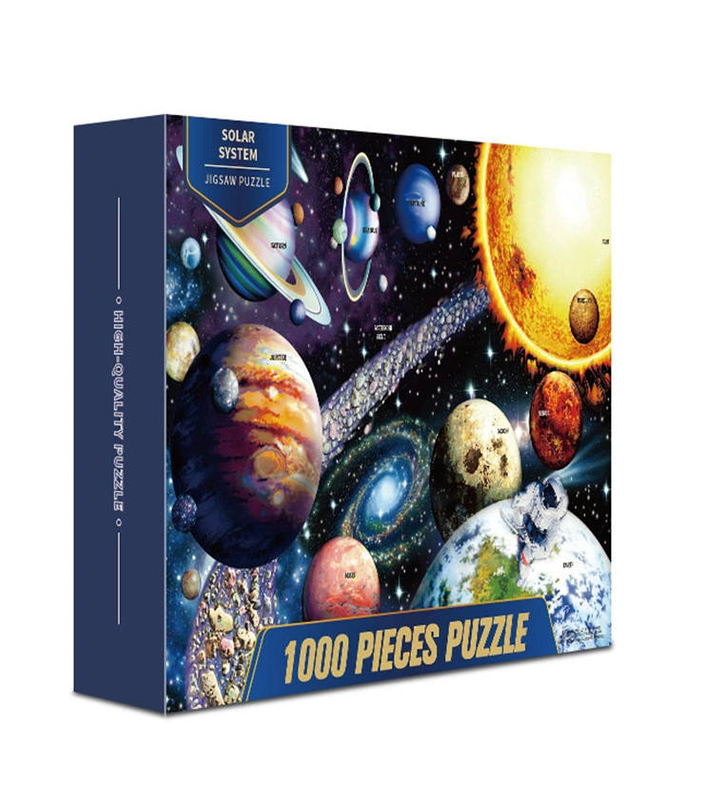 Muestra gratis con precio competitivo Papel Cartón 500 1000 piezas Rompecabezas