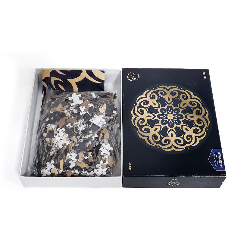 Rompecabezas de cartón personalizado Rainbow Earth Paper Round Adult Jigsaw Puzzle 500 piezas