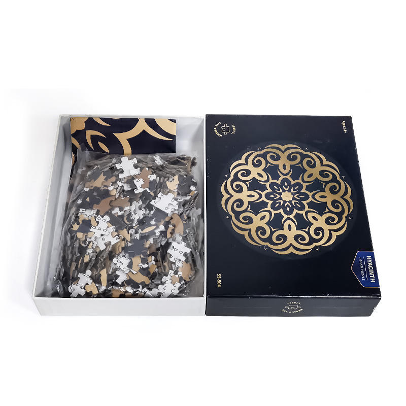 Rompecabezas de cartón personalizado Rainbow Earth Paper Round Adult Jigsaw Puzzle 500 piezas