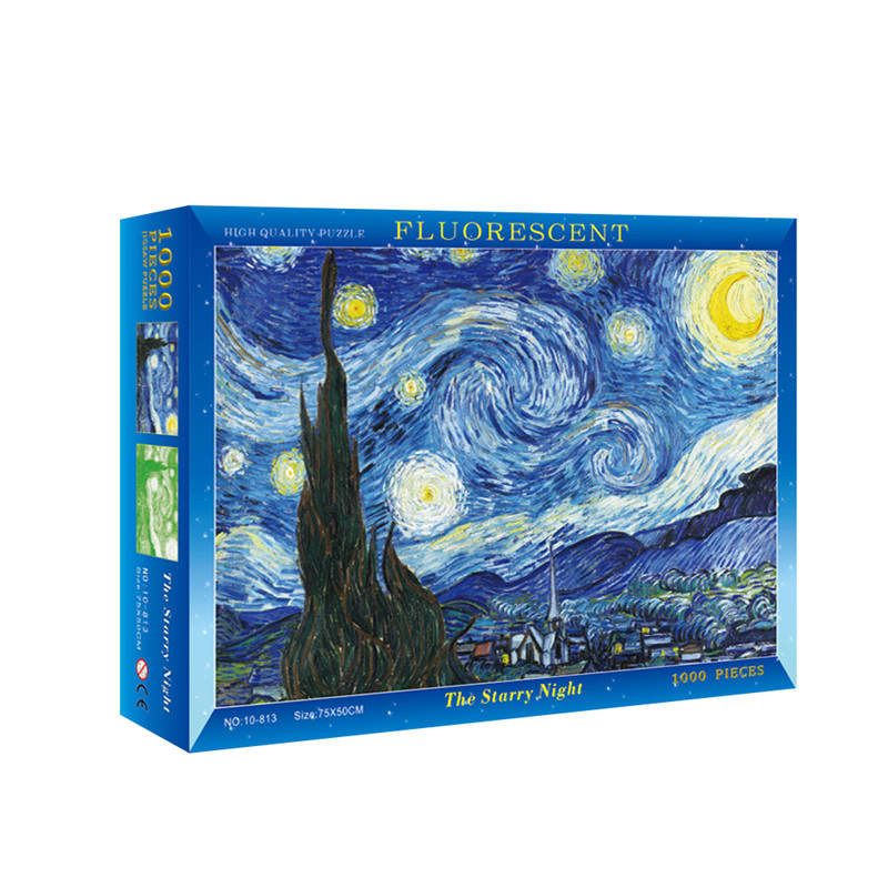 Rompecabezas personalizado imprimible para adultos, luminoso, personalizado, muestra gratis, 1000 piezas