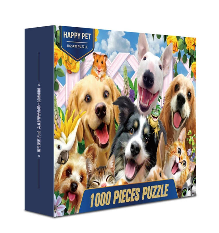 Muestra gratis con precio competitivo Papel Cartón 500 1000 piezas Rompecabezas