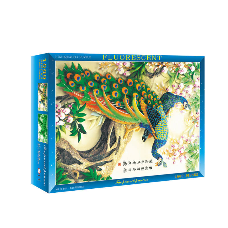 Venta caliente rompecabezas 1000 piezas ilustraciones personalizadas adultos cartón pcsJigsaw Puzzle