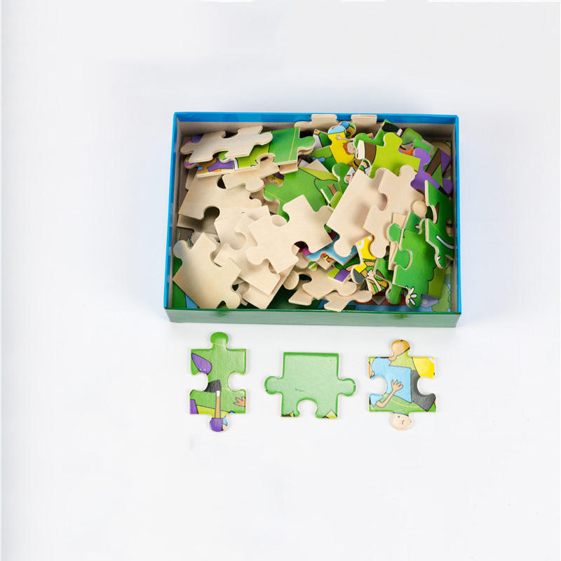 Precio de fábrica Inteligencia 48 piezas Big Floor Puzzle Animal Kids Toy rompecabezas de madera personalizado