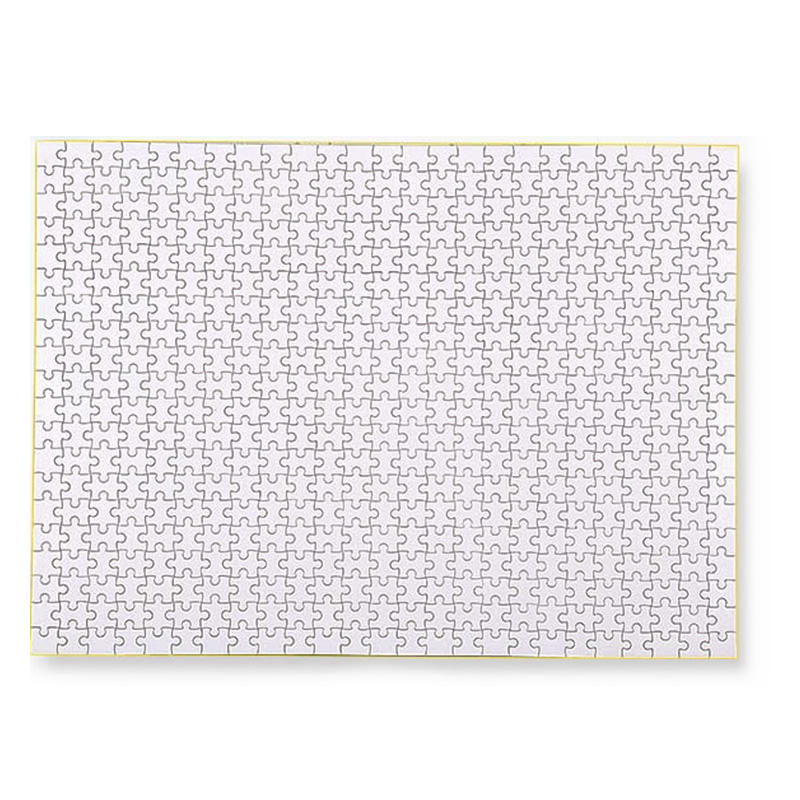 Rompecabezas de tablero duro de sublimación en blanco para sublimación personalizable del fabricante