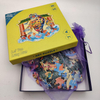 Animal Panda Pattern Puzzles Juguetes Cartón blanco 180 piezas Rompecabezas para niños