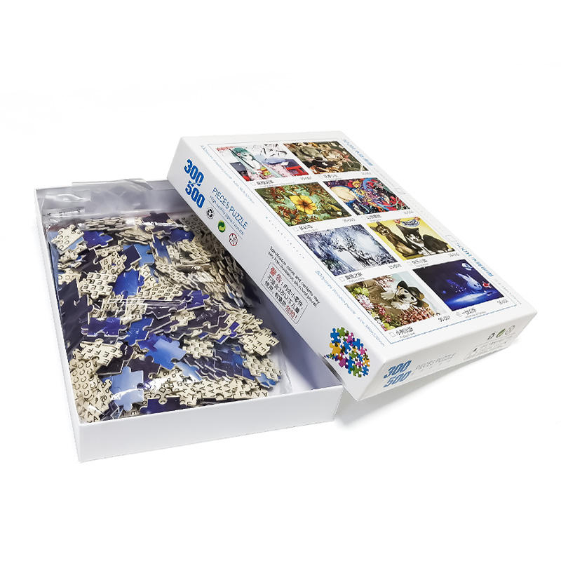 Rompecabezas de obra de arte de alta calidad 300 500 piezas rompecabezas juego personalizado juguetes para niños