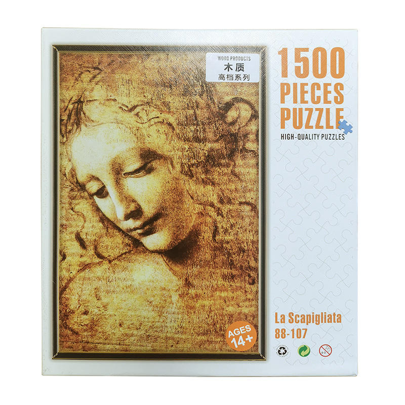 Venta al por mayor Rompecabezas de madera 1500 piezas Juego ecológico Juguetes educativos Rompecabezas