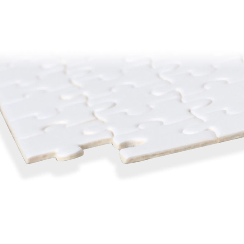 Aduana tus rompecabezas de madera imprimibles del rompecabezas del espacio en blanco de la sublimación del rectángulo del diseño para imprimir