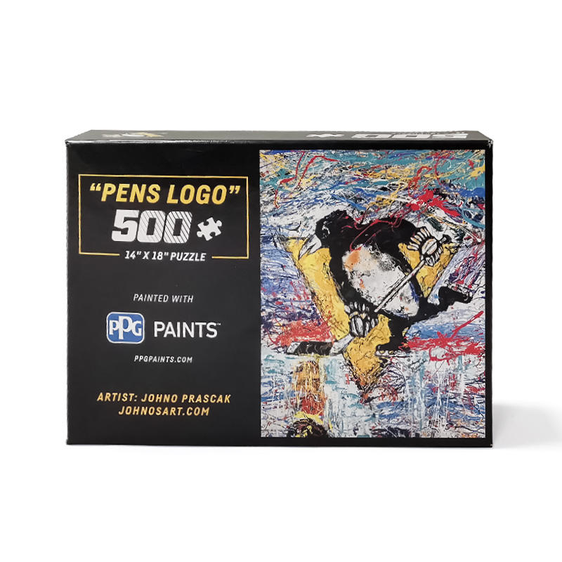 Venta al por mayor de ilustraciones personalizadas de cartón de papel, rompecabezas de 500 piezas para niños y adultos