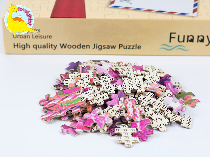 Fábrica personalizada impresa 1000 piezas adultos juguetes juego rompecabezas de madera fabricante