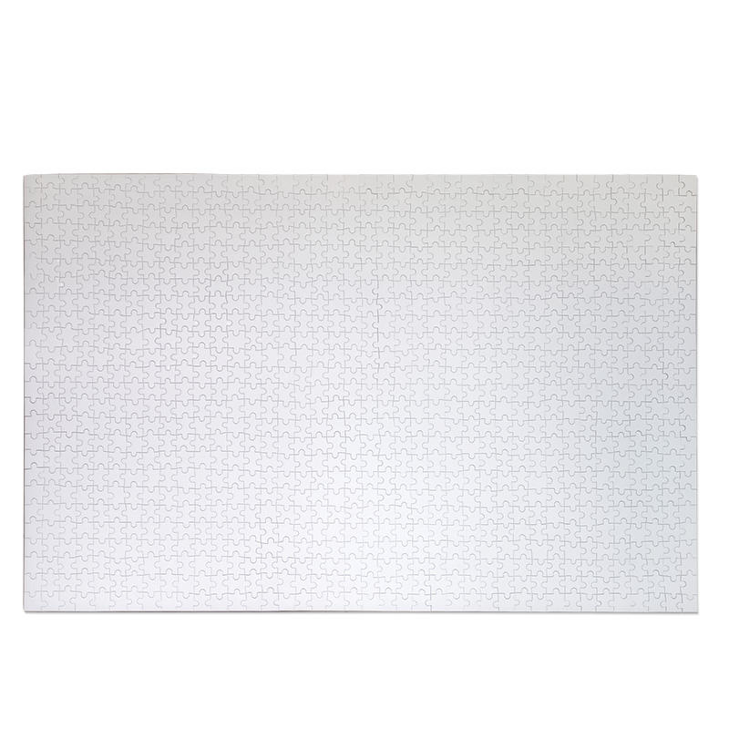 Rompecabezas al por mayor con impresión personalizada 500 1000 1500 piezas de madera en blanco Sublimación Juego para adultos Rompecabezas