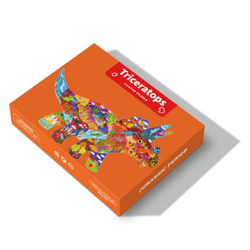 Rompecabezas de papel de Complanate modelo animal hecho a mano para niños