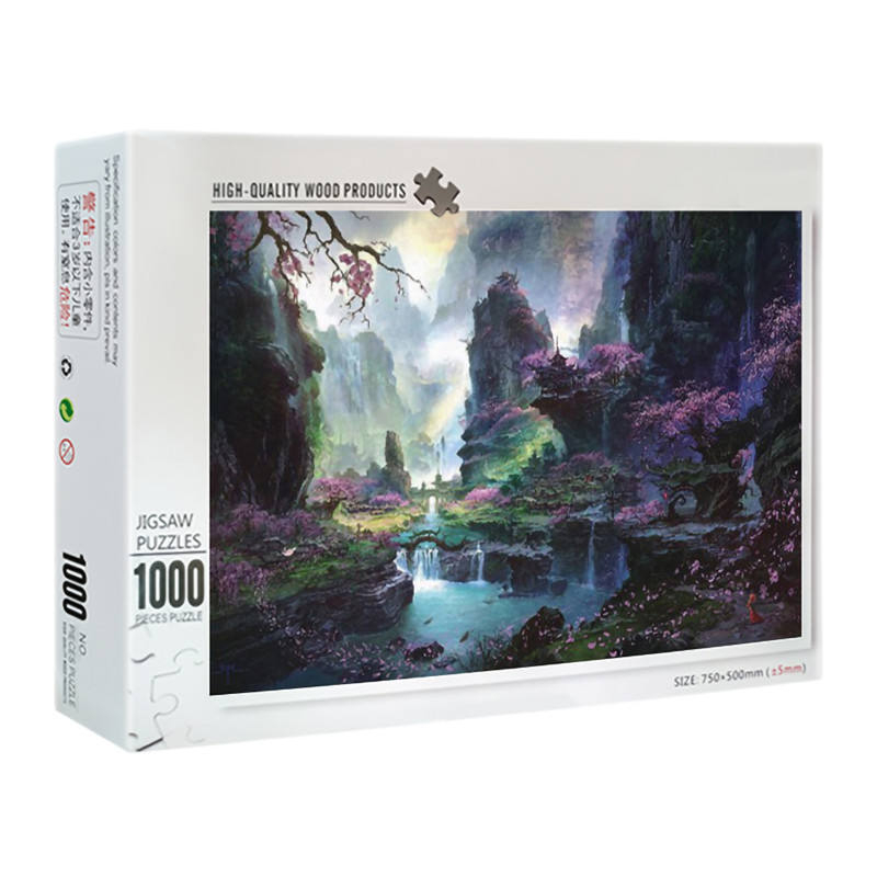 Rompecabezas de gran oferta de gran oferta, rompecabezas personalizado de 1000 piezas para adultos